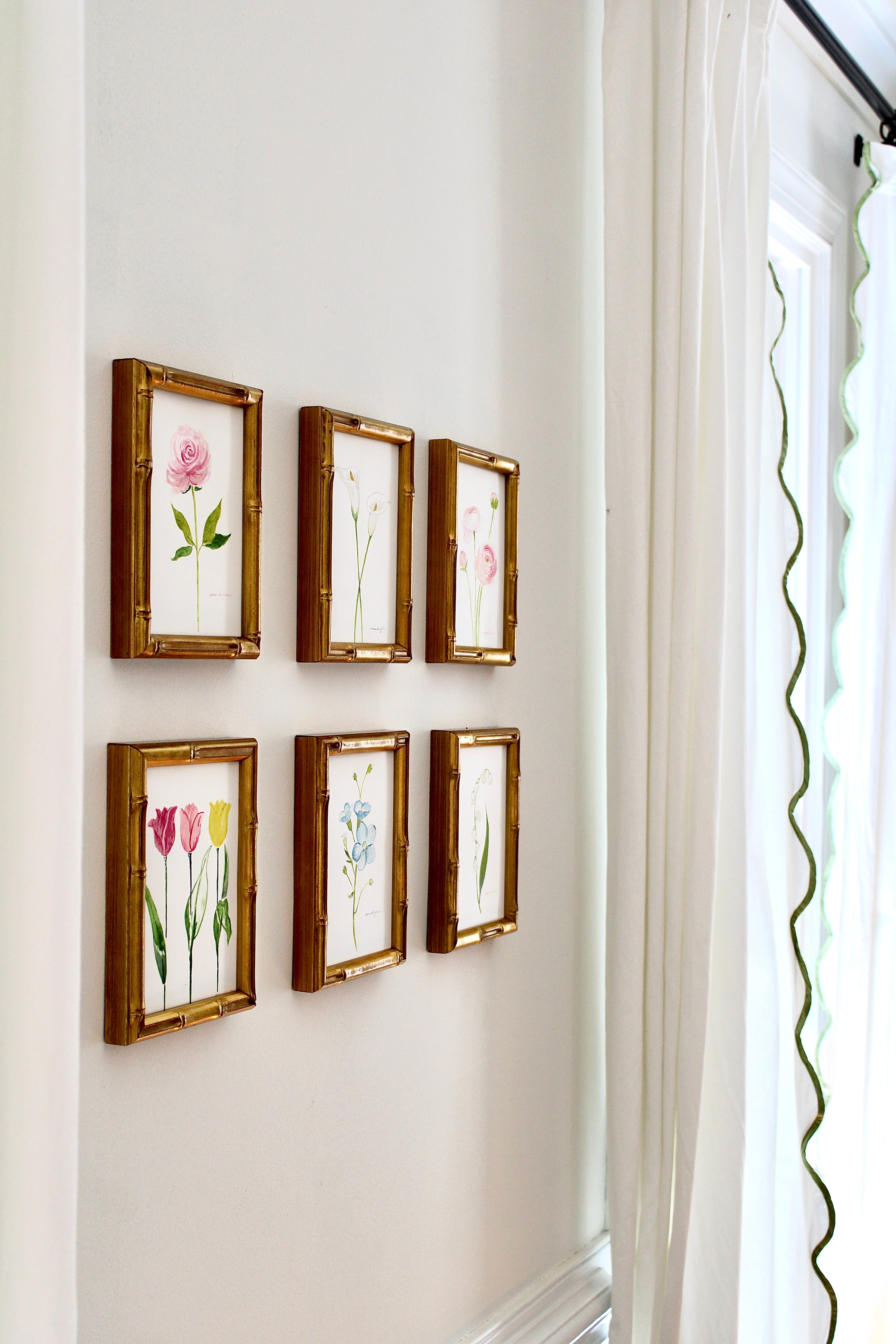 Rose / Framed Original Painting