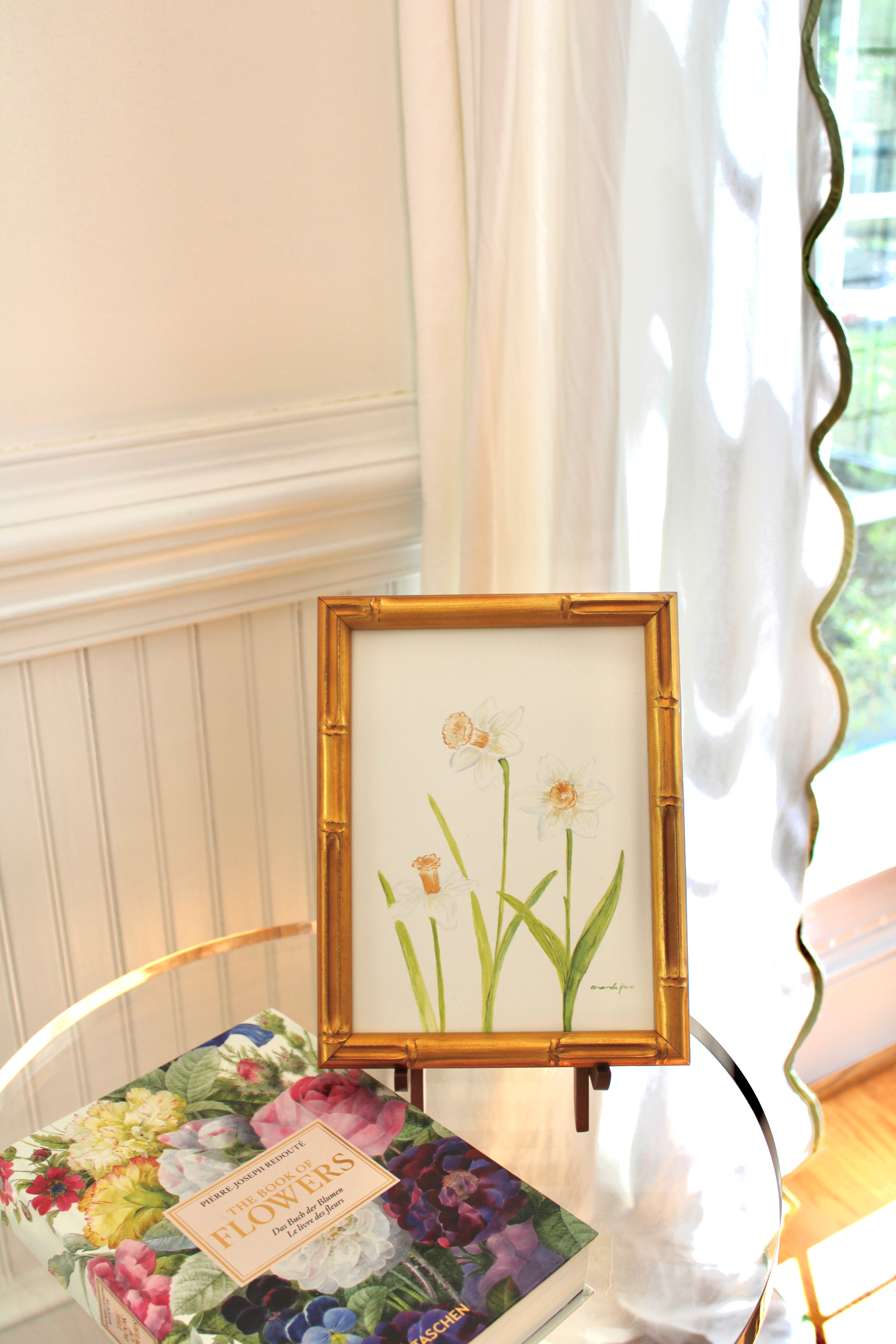 Daffodil / Framed Original Painting