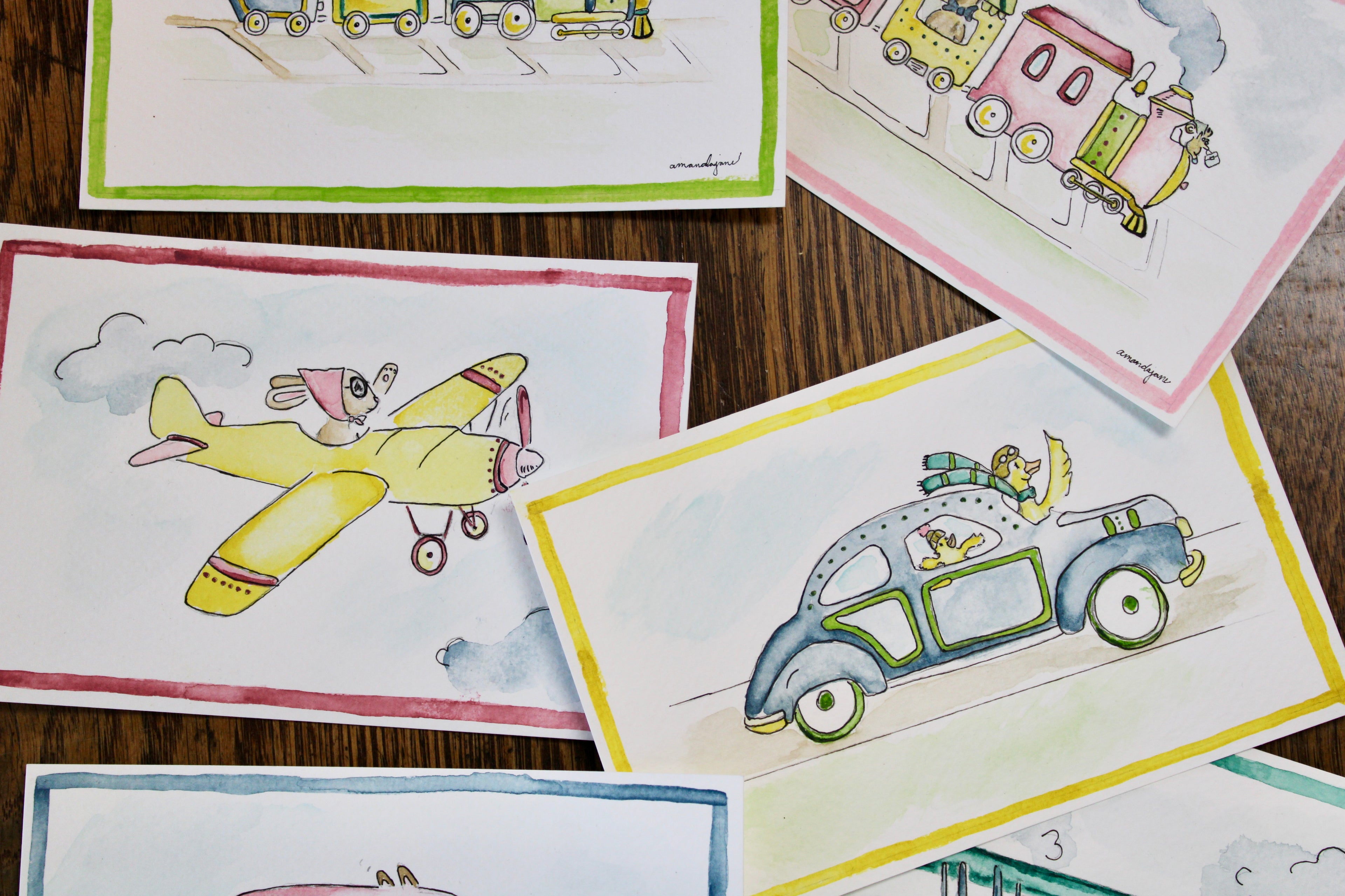 DANIEL DUCK, ORIGINAL 4X6